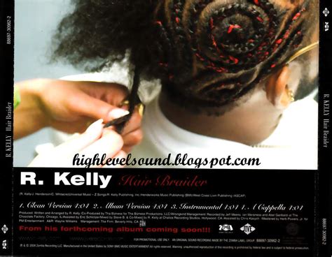 Stream hair braider (album version) the new song from r. highest level of music: R. Kelly - Hair Braider-(Promo_CDS ...