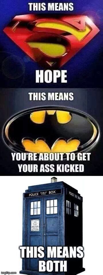 See more of batman v superman: Batman superman and Doctor who | Batman vs superman funny, Nerd humor, Batman funny