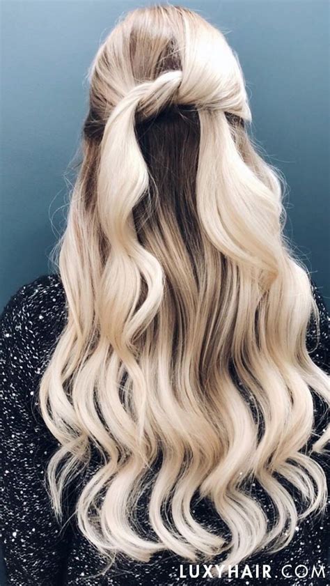 When hair loss is a symptom of an autoimmune disorder or a thyroid disorder, get treatment for that before using regrowth products, since hair often grows back on its own once the underlying condition. Seamless Clip-in Hair Extensions Platinum Blonde (Color 90 ...