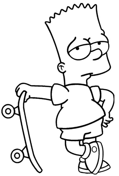 Desenhos animados do dia das bruxas. Os Simpsons para colorir | Desenho dos simpsons, Tattoo ...