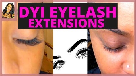 This is a safe way to diy your own permanent eyelash. HOW TO DO YOUR OWN EYELASH EXTENSIONS AT HOME!!! - YouTube