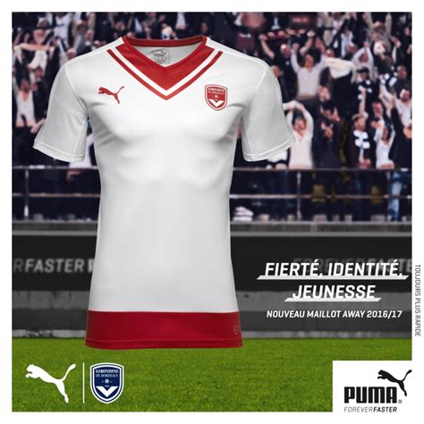 Fifa 21 ratings for fc girondins de bordeaux in career mode. Girondins Bordeaux 16-17 Away Kit Released - Footy Headlines