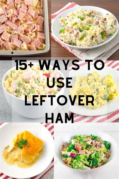 Shredded pork makes a fabulous addition to omelets, salads, and burritos. 15+ Leftover Ham Recipes | Leftover ham recipes, Sandwich wraps recipes, Pork recipes for dinner