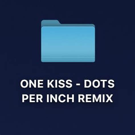 Similarly, the more newly introduced dots per centimetre (d/cm or dpcm) refers to the number of individual dots that can be placed within a line of 1 centimetre (≈ 0.393 in). DOTS PER INCH - ONE KISS (SOUNDCLOUD PREVIEW) [FREE ...