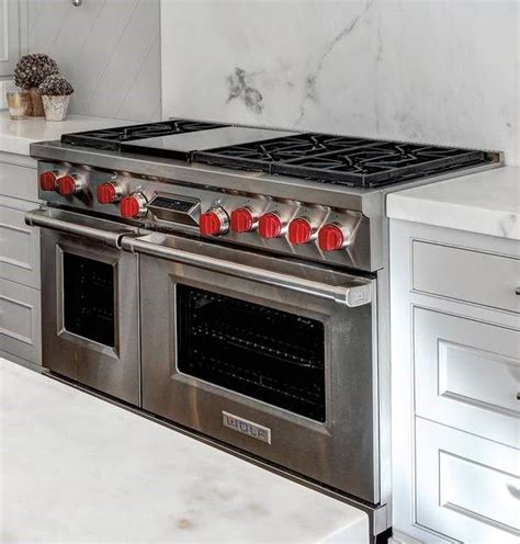 Wolf 6 burner stove ✅. 48" Dual Fuel Range - 6 Burners and Infrared Griddle ...