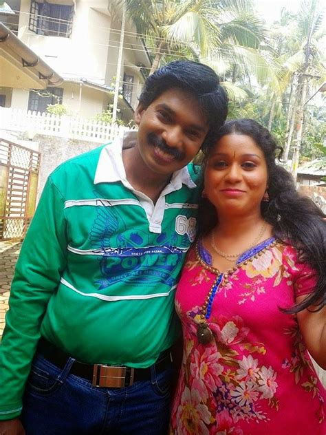 His first movie 'krishnanum radhayum', that had attracted much public attention through its 8 songs uploa… Santhosh Pandit with his Wife - Mallu World 2014