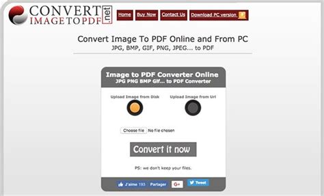 No limit in file size, no registration, no watermark. Top 10 Tools to Convert JPG to PDF