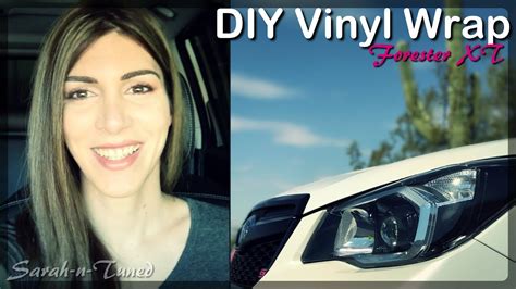 Sarah has a habit of losing things. DIY Vinyl Wrap // Subaru Forester XT - YouTube