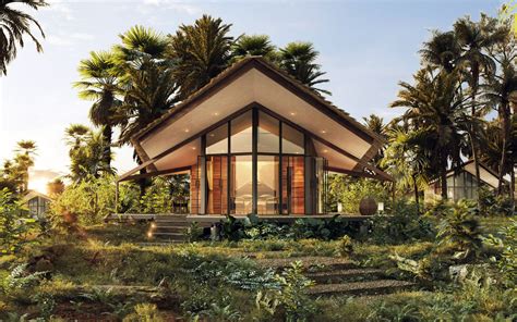 Open the red front door to kūono at volcano to find 14 foot floor to ceiling windows connecting you to the outdoors. Gallery of Castle Cabins in France and a Seaside Vancouver ...