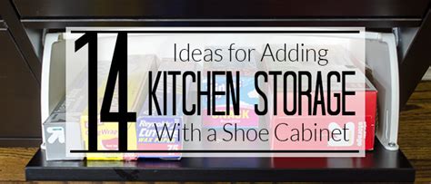 I'm sharing how to plan ikea kitchen cabinets layout, cabinet drawer vs door, and best ikea kitchen organizers. 14 Ways To Use an IKEA Shoe Cabinet For Extra Kitchen Storage