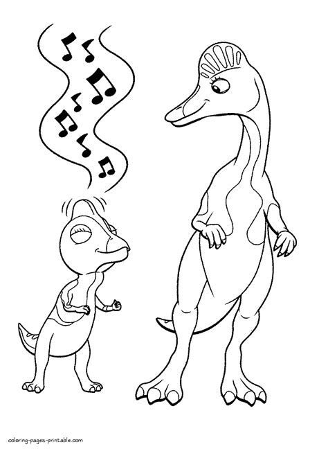Download Coloring book for preschoolers. Dinosaur Train || COLORING ...