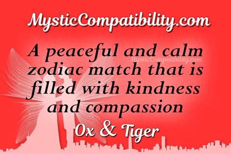 We did not find results for: Ox Tiger Compatibility - Mystic Compatibility