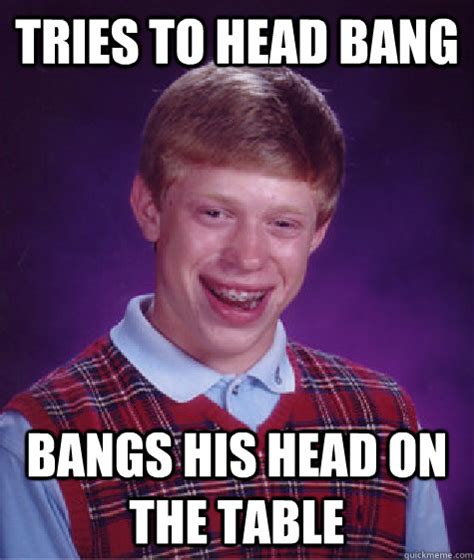 Student bangs his plump professor. tries to head bang bangs his head on the table - Bad Luck ...