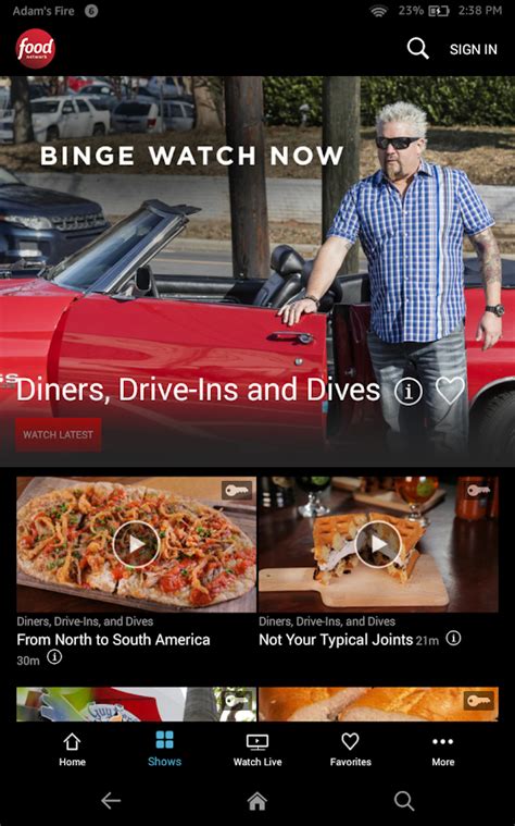 Watch your favorite food network shows anytime, anywhere with the food network go app. Watch Food Network - Android Apps on Google Play