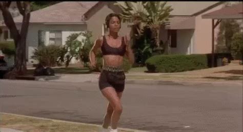 Two black trannies and a white boi. Nia Long Running GIF | Nia long, Friday movie, Beautiful ...