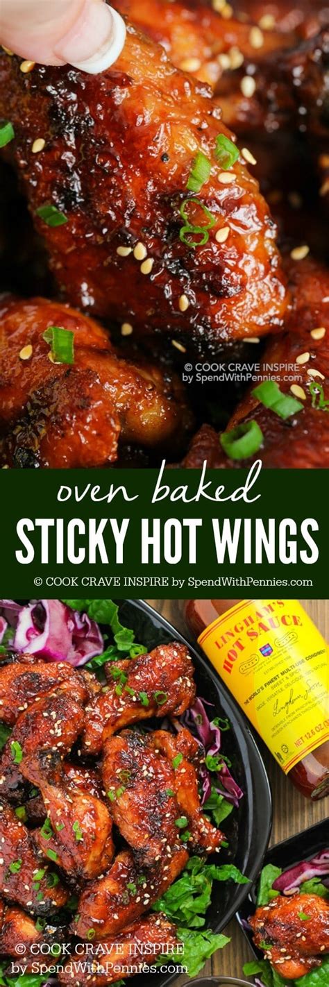 We'll share tips and tricks on how to bake perfect chicken wings every. This oven baked Sticky Hot Chicken Wings recipe is ...