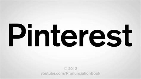 How to pronounce noir correctly with how to pronounce free tutorials. How to Pronounce Pinterest - YouTube