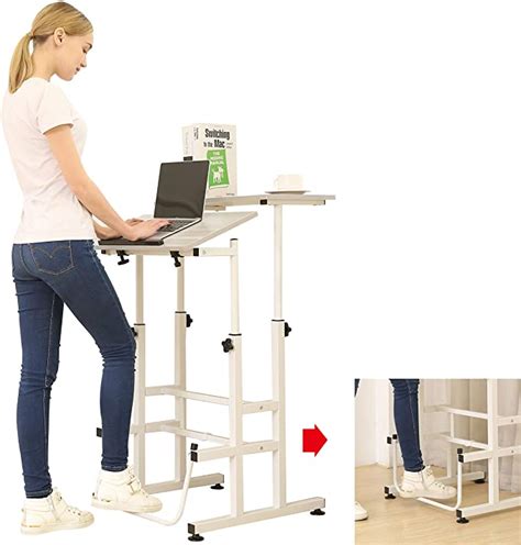 Electric standing desk height adjustable motorized sit to stand desk converter. Amazon.com: SDADI Adjustable Height Standing Desk with ...