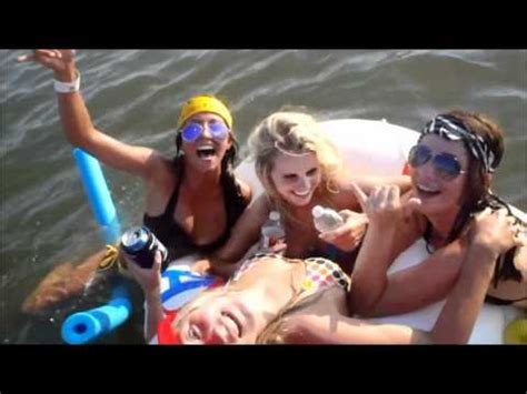 Crazy party girls playing around 18 & 19 yrs old. party cove at the lake | Doovi