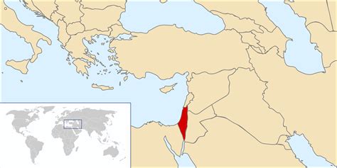 An accurate map of the holy land divided into the xii tribes of israel. Palestine Location On World Map | Time Zones Map