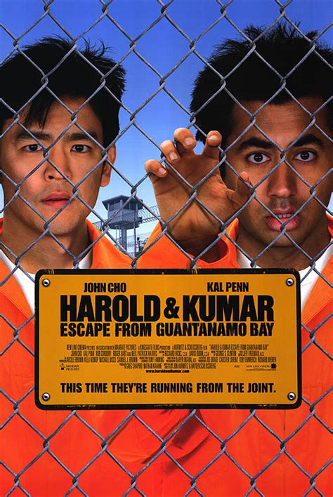 Harold & kumar escape from guantanamo bay. Harold And Kumar Escape From Guantanamo Bay movie posters ...