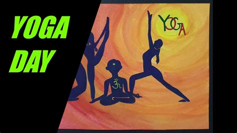 Yoga helps you to build inner strength by making your discipline. How to draw INTERNATIONAL YOGA DAY DRAWING/ YOGA DAY ...