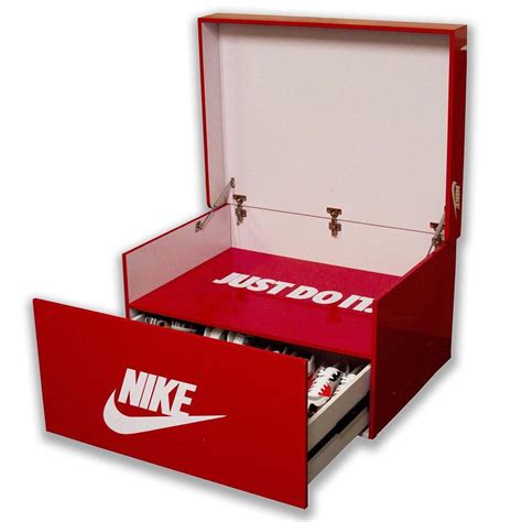 Check spelling or type a new query. Red Nike Just Do It Giant Sneaker Box Cabinet | Etsy ...