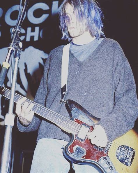 Last week she marked the 24th anniversary of his. Kurt Cobain live | Fotografi