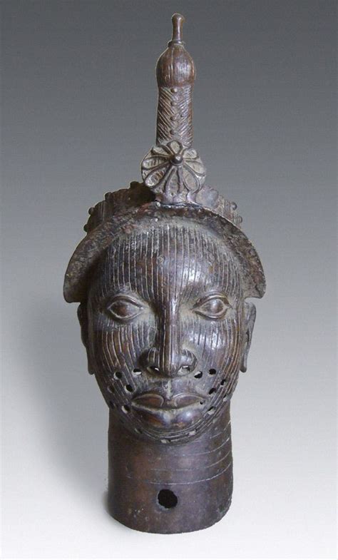 What causes the the weather to change in the story? Bronze Head Ife Ologun Nigeria | Afrika, Afrikanisch, Bronze