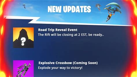 Use creator code *pri* as it helps in keeping this website free from ads. New ROAD TRIP Reveal Event Today.. (Secret Fortnite Event ...