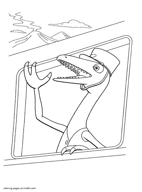 Free coloring for kids is fun, entertainment and learning. This is Mr.Conductor || COLORING-PAGES-PRINTABLE.COM