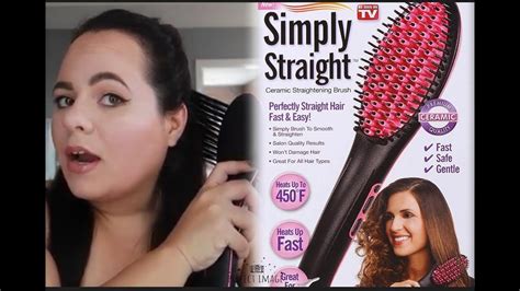 As seen on tv instyler prime one tool, four styling options! As Seen On TV Simply Straight Brush Review ...