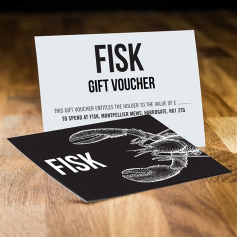 We enable hospitality, retail and other businesses to sell gift vouchers selling gift vouchers online can more than double your sales. FISK Montpellier Mews Gift Voucher | FISK Restaurant