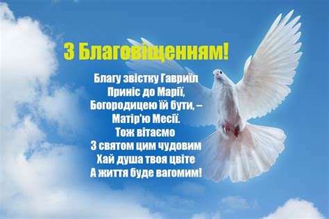 Привітання на благовіщення в прозі. Привітання з Благовіщенням 2020 - дивні картинки, анімація ...