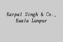 Born april 9, 1976) commonly referred to as ramkarpal singh, is a malaysian politician and lawyer. Karpal Singh & Co., Kuala Lumpur, Law firm in Pudu