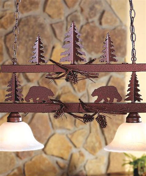 Maybe you would like to learn more about one of these? Log Cabin Chandelier - Rustic Bear Lighting