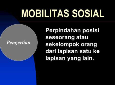 2.mobilitas vertikasl adalah perpindahan status soial yang dialami atau sekolompok orang pada lapisan sosial yang berbeda.mobilitas vertikal dibagi menjadi dua macam yaitu mobiltas naik dan mobilitas turun. Pengertian Mobilitas Sosial, 5 Jenis Dan Karakteristiknya ...