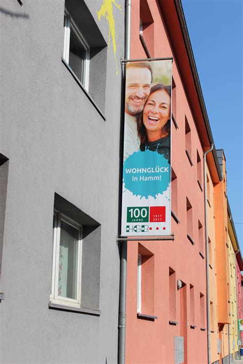 Neue Banner an der Goethestraße » HGB HAMM | Wohnen in Hamm