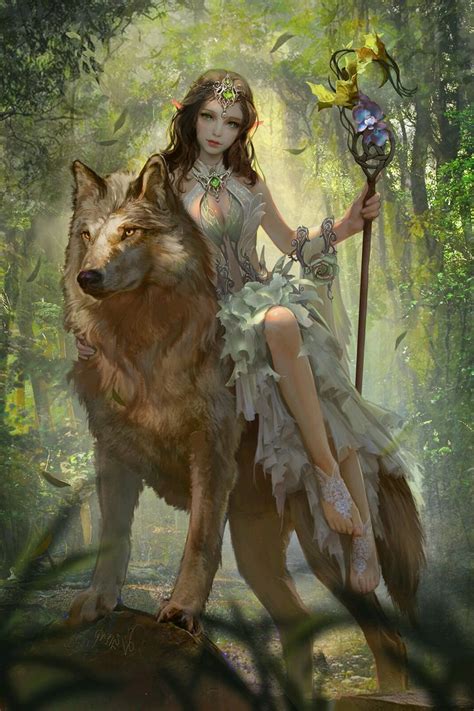 You can also upload and share your favorite fantasy wolf wallpapers. Fantasy Elf and Wolf Wallpaper iPhone - Best iPhone ...