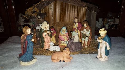 Sweet baby jesus ricky bobby gif from pics.awwmemes.com talladega nights baby jesus meme: Nativity Scene | yoda | Know Your Meme