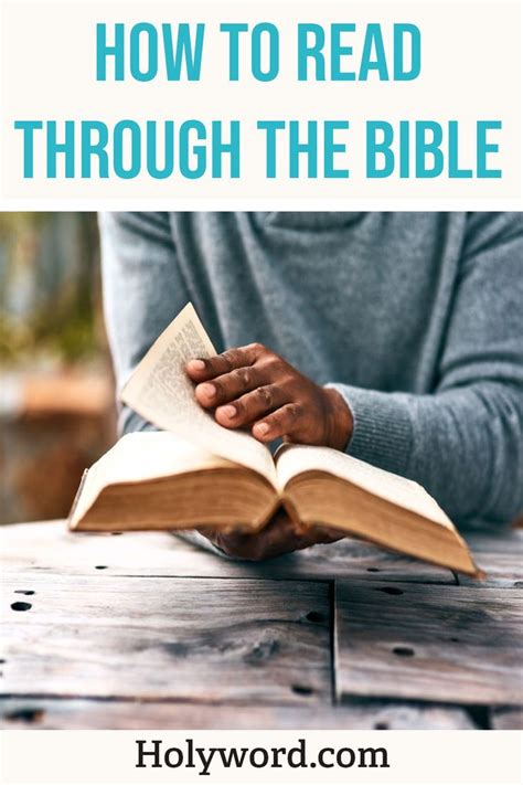 A guide for beginners about how to start reading the bible. How To Read Through The Bible | Bible, Bible studies for ...