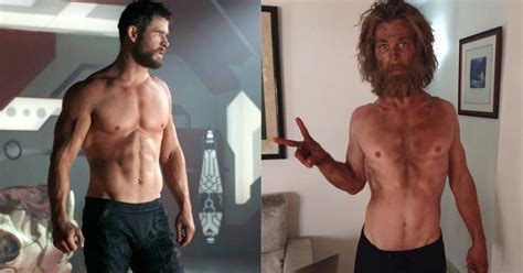 Sans oublier un mot pour son interprète principal, l'impressionnant chris hemsworth. L'extrême perte de poids de Chris Hemsworth pour Au Coeur ...