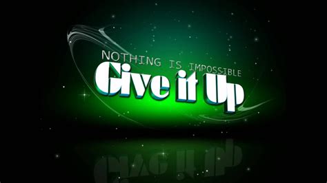 Make an effort to achieve a result, as hard as it may seem to be successful. Planetshakers - Give It Up - YouTube