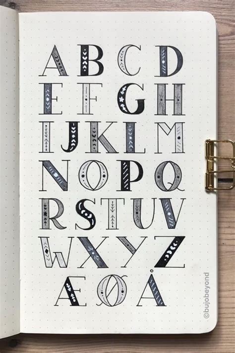 Are you looking for bullet journal fonts to add creative flair to your journal and improve your handwriting? 25+ Best Bullet Journal Font Ideas For Inspiration In 2021 ...
