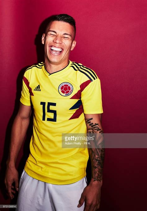 Find the perfect mateus uribe stock photos and editorial news pictures from getty images. Mateus Uribe of Colombia poses for a portrait during the official... | Fifa