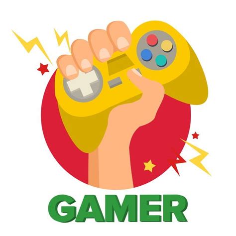 Videojuego de autómatas anime, anime, historietas, juego png. Gamer Hand With Joy Stick Vector Game Concept Video Game ...