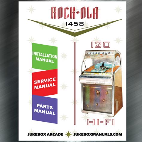Suivez l'évolution de l'épidémie de coronavirus / covid19 dans le monde. NEW! Rock Ola 1458 Instruction Manual 120 Selection Jukebox from Jukebox Arcade