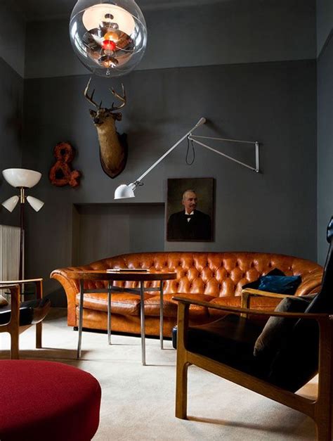 See more ideas about man cave, cave, ultimate man cave. dark-man-cave-decor-with-leather-sofas