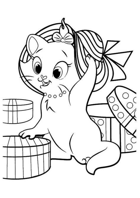 Cat color pages printable coloring and yoga kitties coloring page. 30 Free Printable Kitten Coloring Pages (Kitty Coloring ...