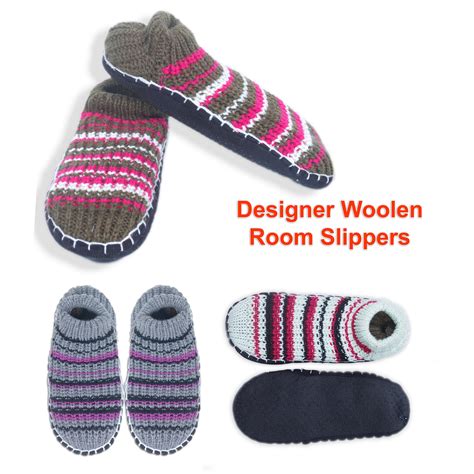 Visit the #1 slipper store, dearfoams, and find the best selection of slippers. Shop Designer Woolen Bedroom Slippers cum Socks with Sole ...